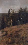 In Fosset,Birches, Fernand Khnopff